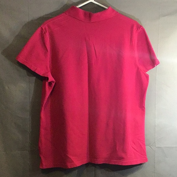 CHEROKEE 4 buttons to collar short sleeves XL pink - Picture 3 of 4